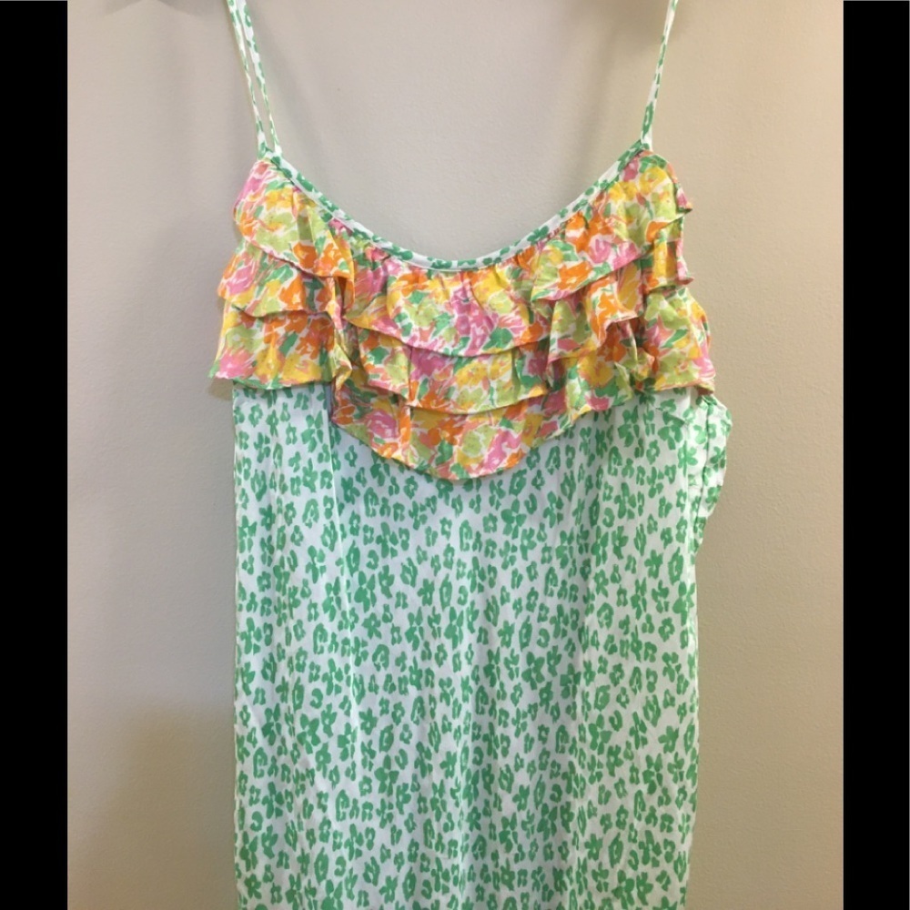 RIXO Target Leopard Sleeveless Ruffle Slip Dress - Picture 8 of 15